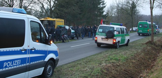 Die Kreisstraße zwischen Harsefeld und Ohrensen war zeitweise gesperrt
