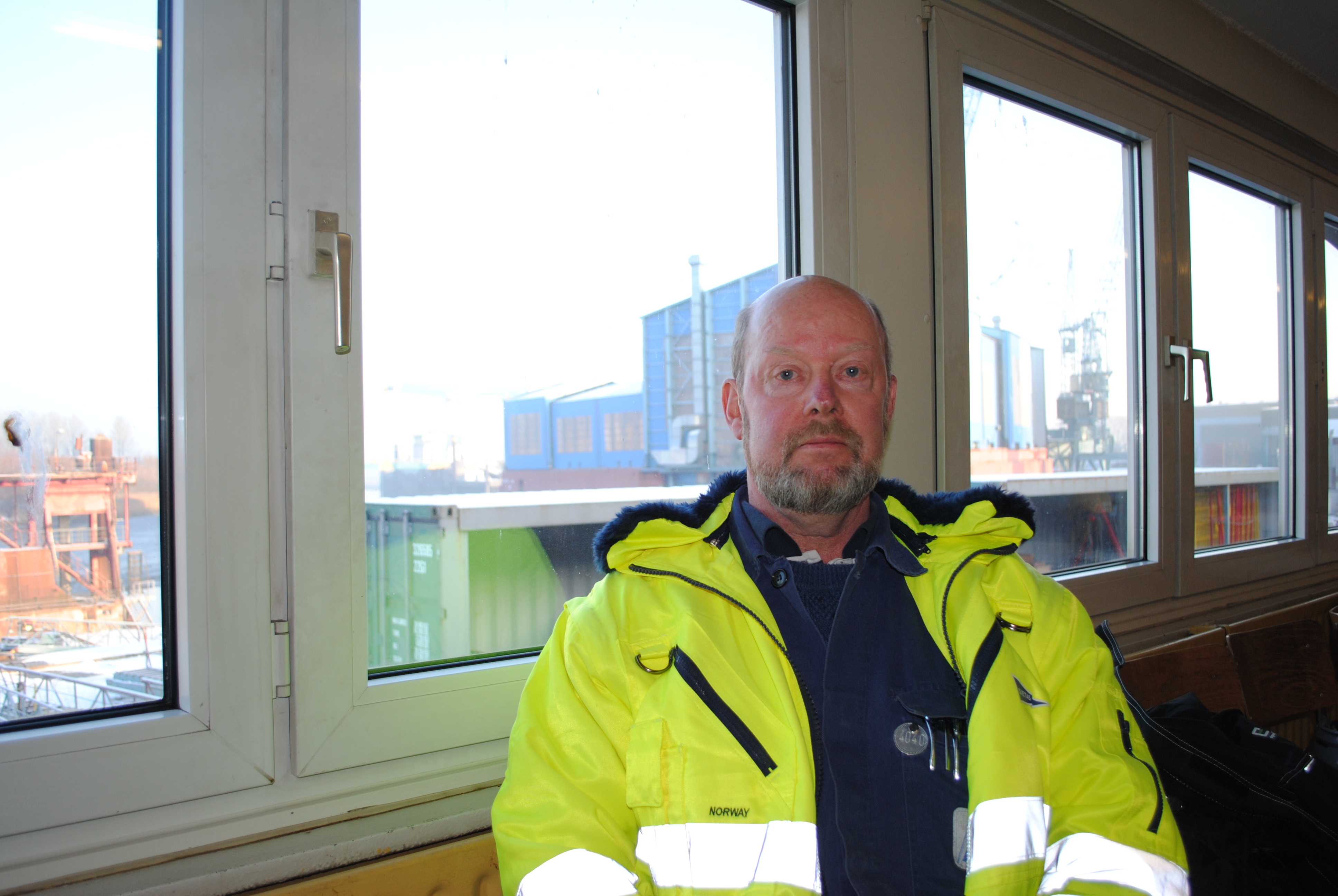 Torsten Rohde (56, seit 23 Jahren in der Betriebsschlosserei auf der Sietas Werft): "Die Angst, ob du bei der nächsten Kürzung noch dabei ist, zerrt an den Nerven."