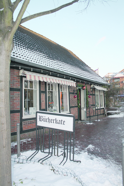 Ein echtes Schmuckstück: Die Bücherkate in Buchholz