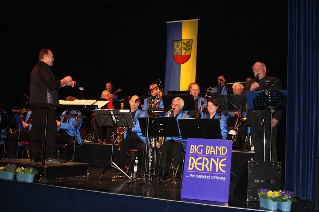Die Big Band Berne sorgte für swingende Unterhaltung