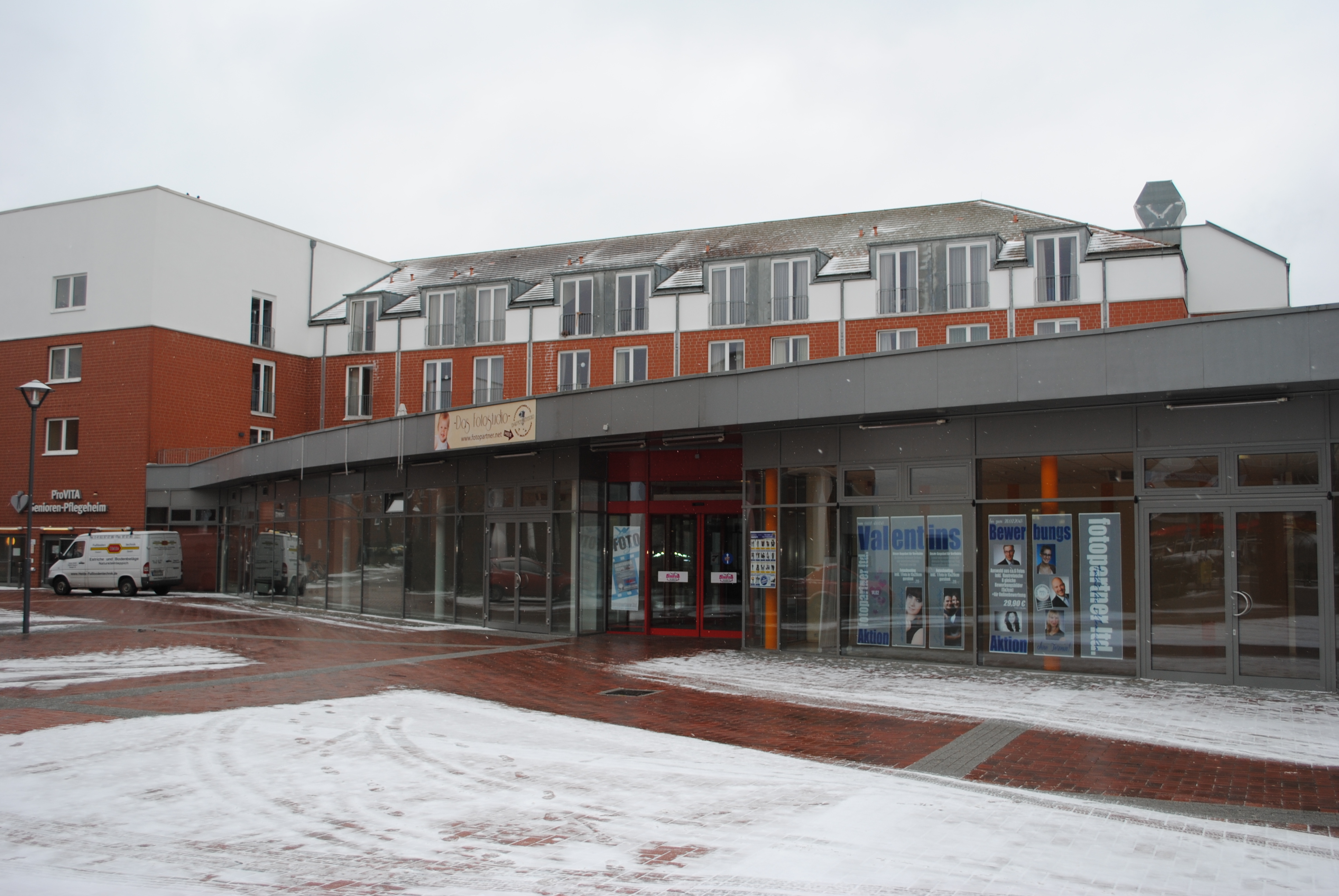 Seit fast zwei Jahren hält ein Fotofachgeschäft einsam die Stellung in dem Komplex "Marktplatz-Center"