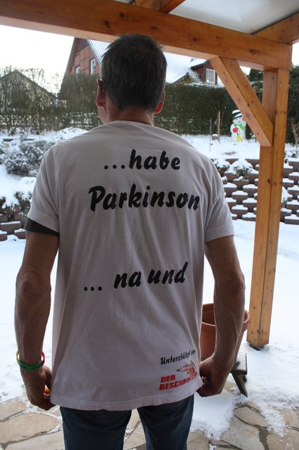 ... bei seinen Trainingseinheiten unterwegs
