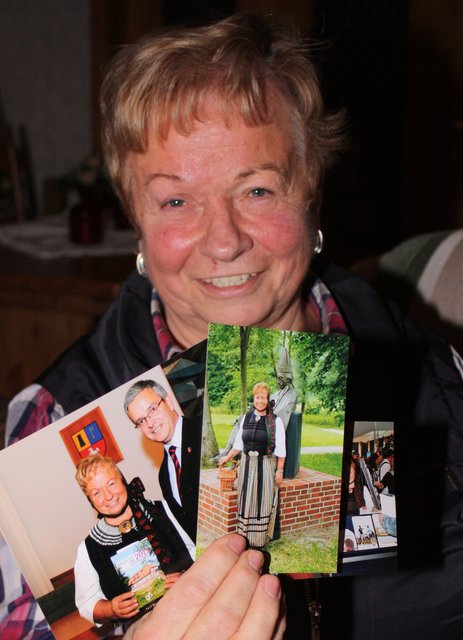 Ursula Vieths ist mit Herz und Seele  Gästeführerin