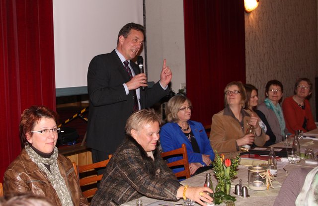 Helmut Dammann-Tamke berichtete über seine politische Arbeit in Hannover