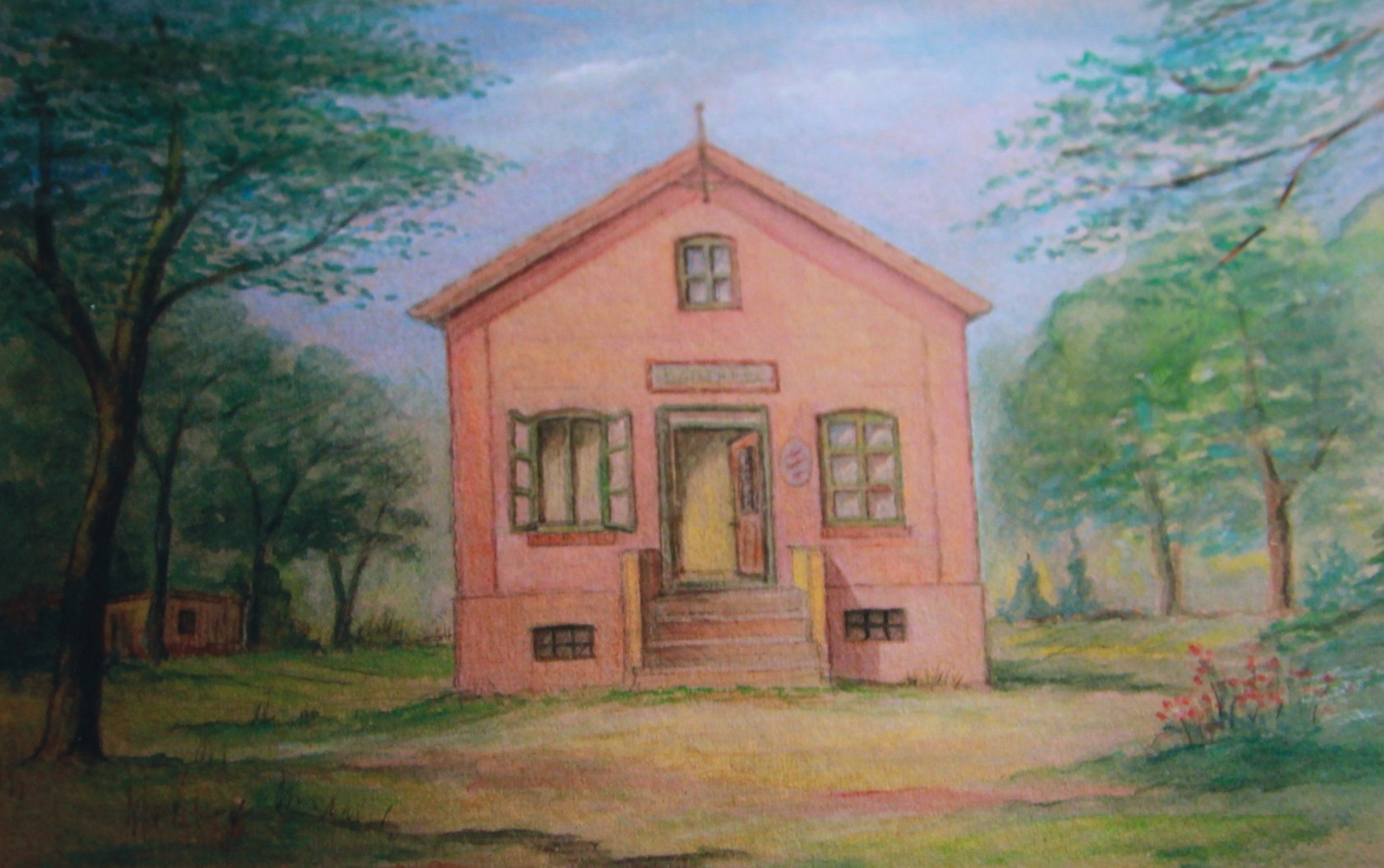Aus dem Gedächtnis gemalt: das rätselhafte Gasthaus auf der Geest