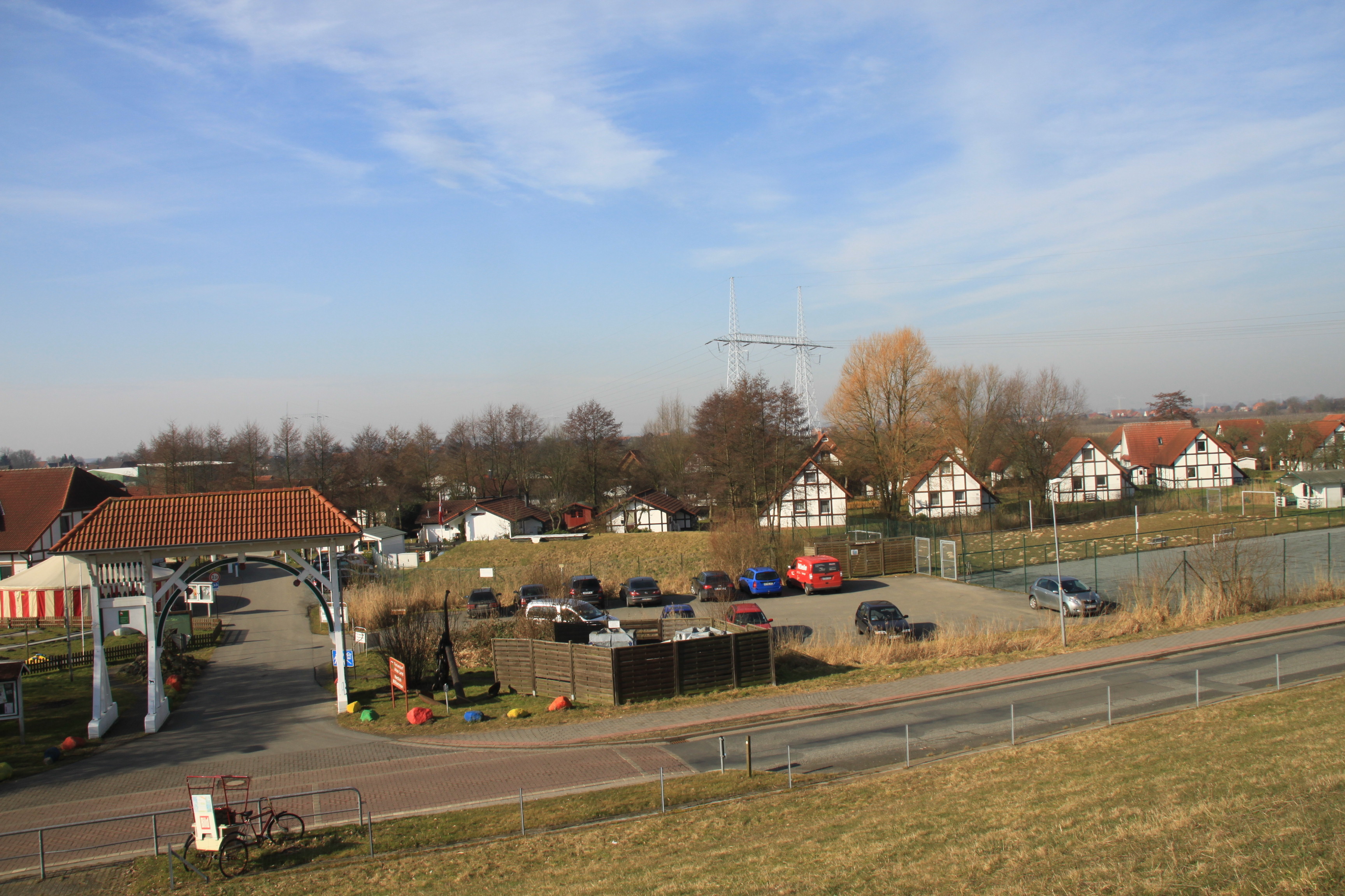 Knapp die Hälfte der 135 Ferienhäuser im Feriendorf Altes Land werden als Dauerwohnsitz genutzt