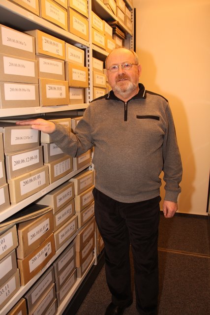 Ingo Wilfling ist Leiter des Harsefelder Archivs