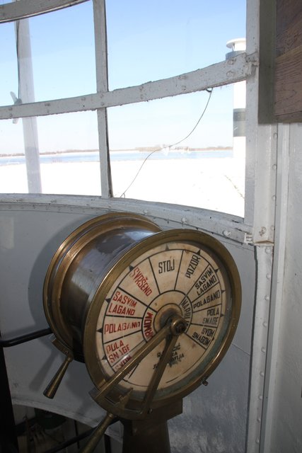 Ein russischer Schiffstelegraph