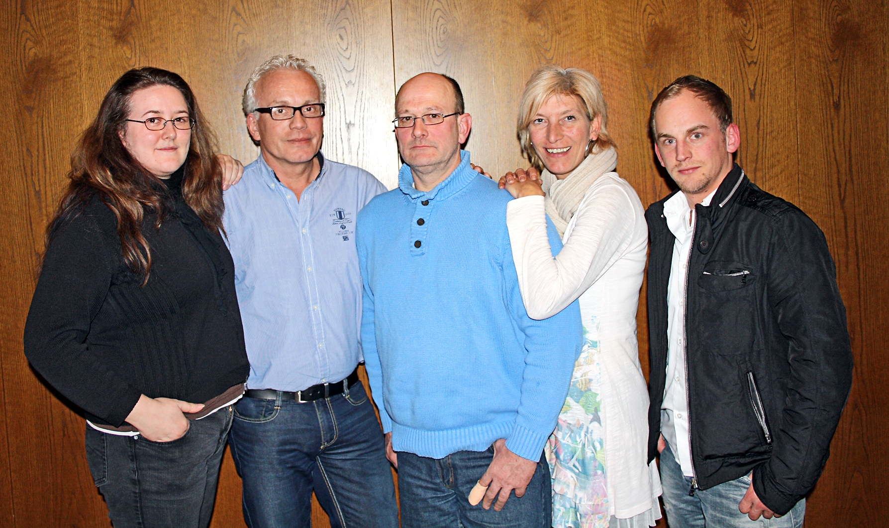 Hätten sich über Unterstützung gefreut (v. li.): Die Vorstandsmitglieder Dagmar Kaska, Peter Arning, Michael Strößner, Petra Schreck und Marc Krüger