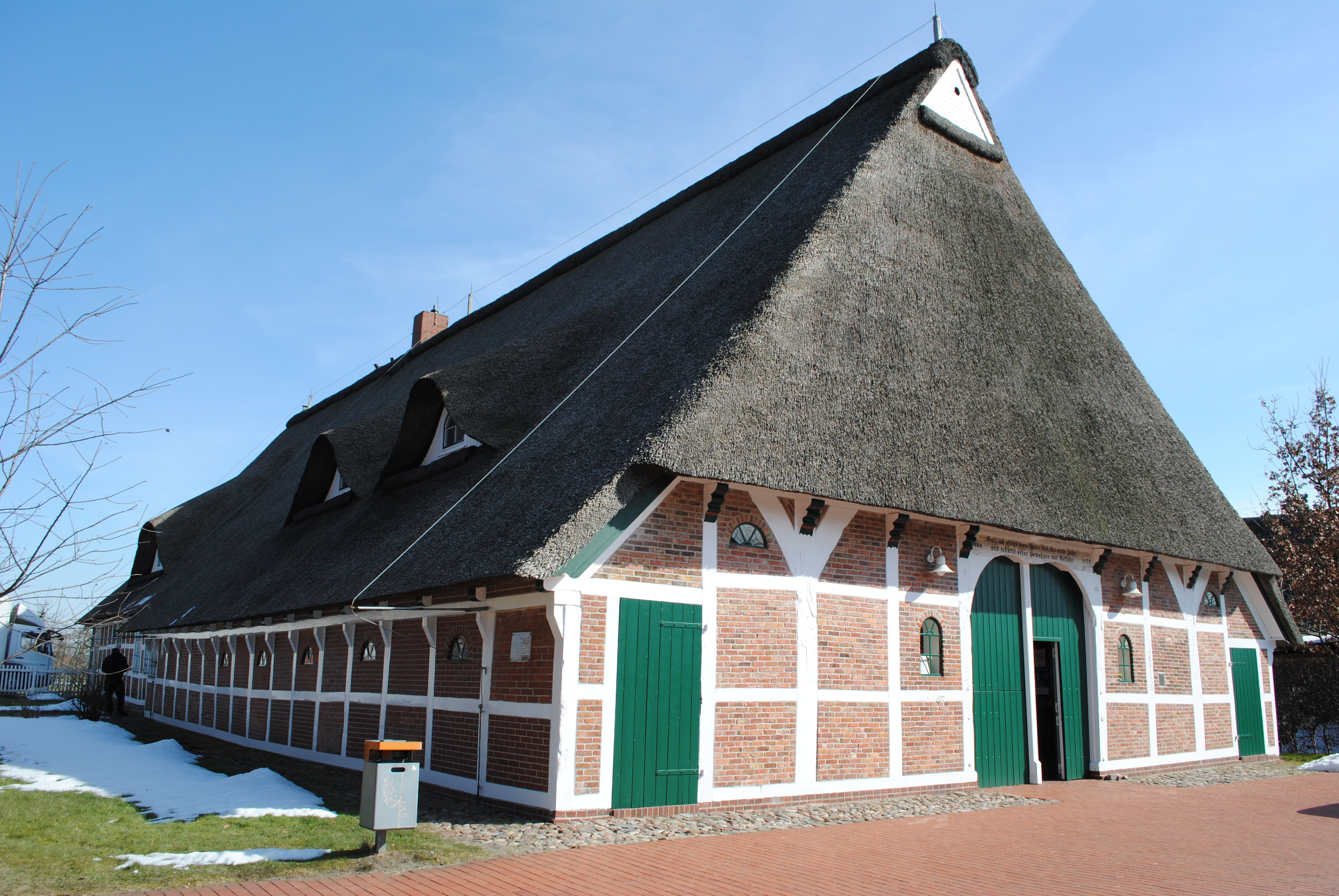 Das schmucke Altländer Fachhallenhaus hat sich in Jork als Museum etabliert