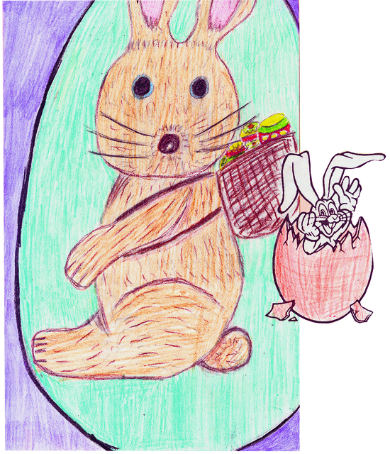 Dieses Kunstwerk schickte uns Milena Elmers (11) aus Halvesbostel | Foto: Elmers