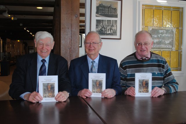 Stellten das Buch vor (v. li.): Hellmut Büttner, Wilfried Mertens und Dr. Jürgen Klahn