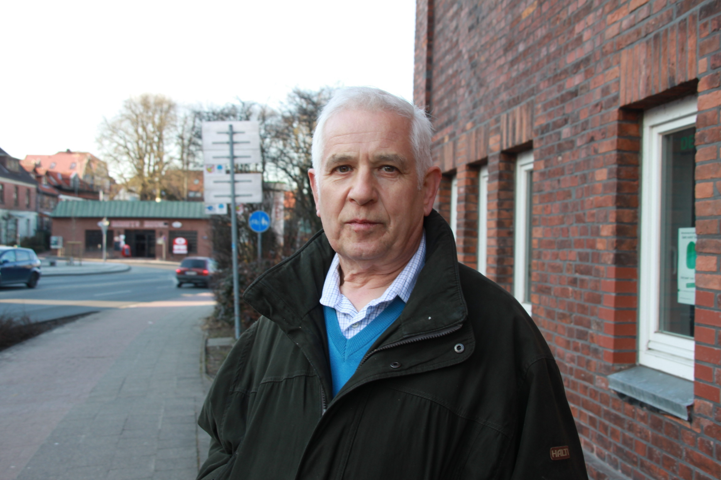 Bürgermeister Horst Deede hat ein Faible für Sauberkeit