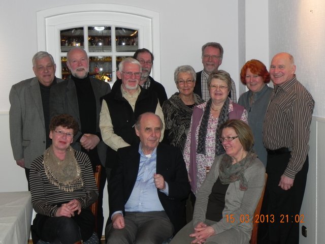 ... und 50 Jahre später beim Klassentreffen im Hotel "Zur Eiche" in Steinbeck | Foto: oh