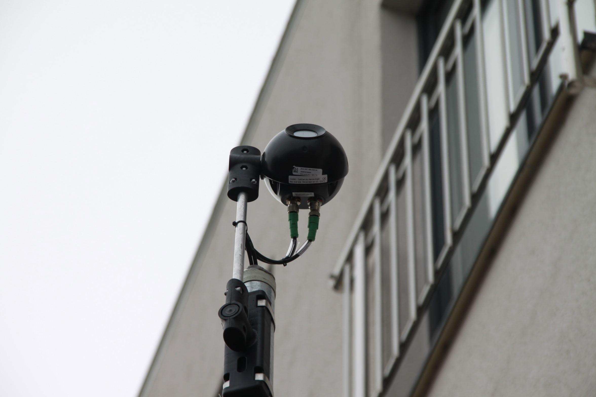 Die "TrafiCam" macht keine Fotos oder Filme. Sie erfasst lediglich Fahrzeugmengen