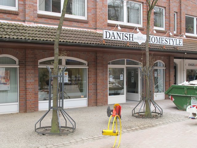 Rege Tätigkeit im bisherigen Standort der Volksbank Lüneburger Heide in der Fußgängerzone: Dort eröffnet am 2. Mai das Fachgeschäft "Danish Homestyle" aus Hittfeld eine Filiale