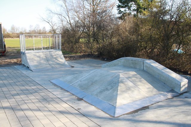 Die neue Skater-Anlage