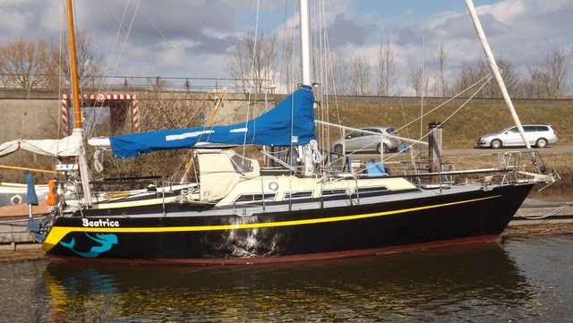 Die Yacht "Beatrice"