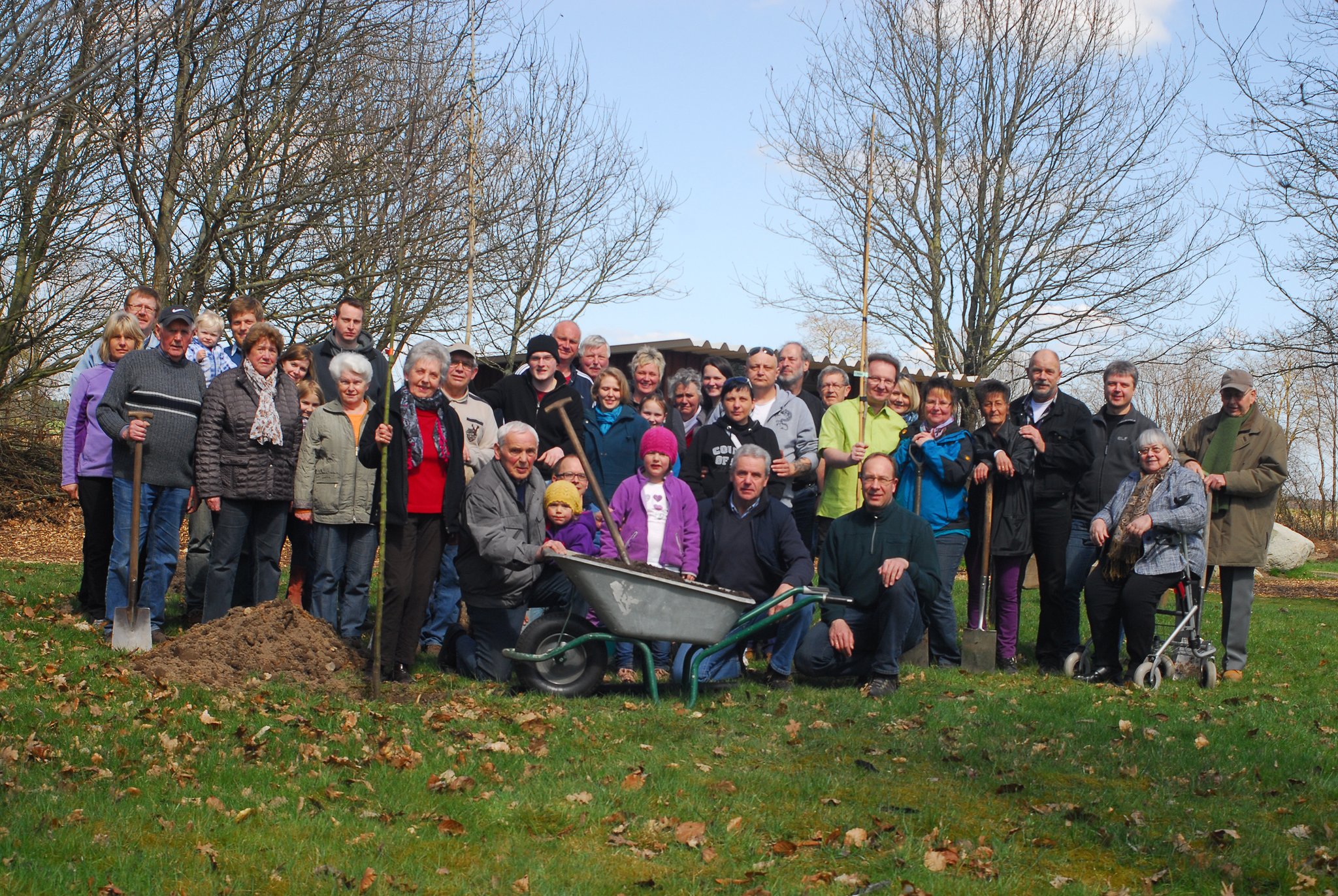 Neue Wurzeln für das Glück Als Zeichen der Liebe wachsen im