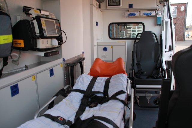 Blick in den Transportraum