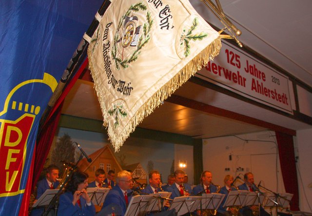 Der Kommersabend wurde musikalisch begleitet von der Blaskapelle aus dem österreichischen Eberschwang