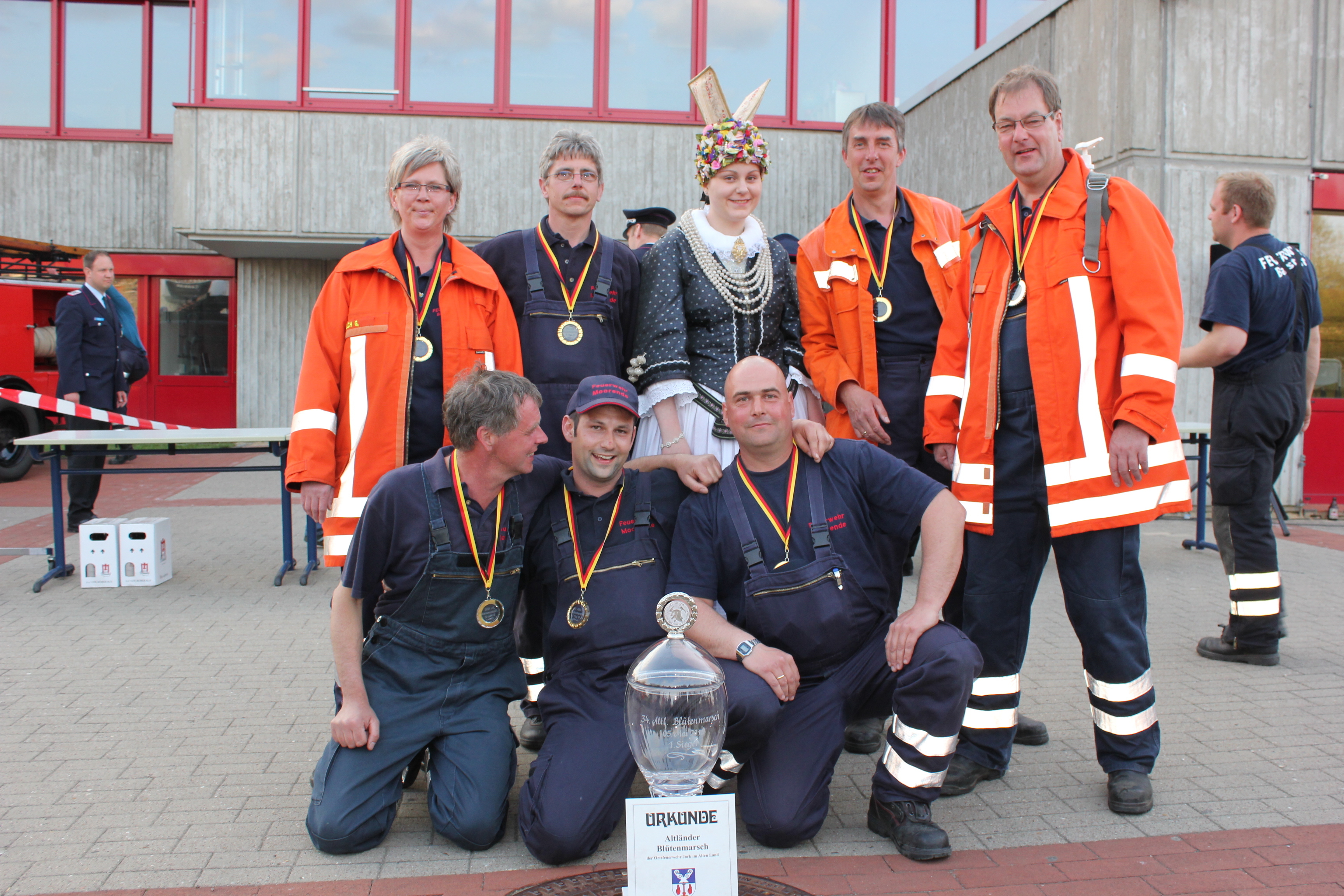 Die Freiwillige Feuerwehr Moorende landete deutlich vor dem Zweiten aus Burgdorf