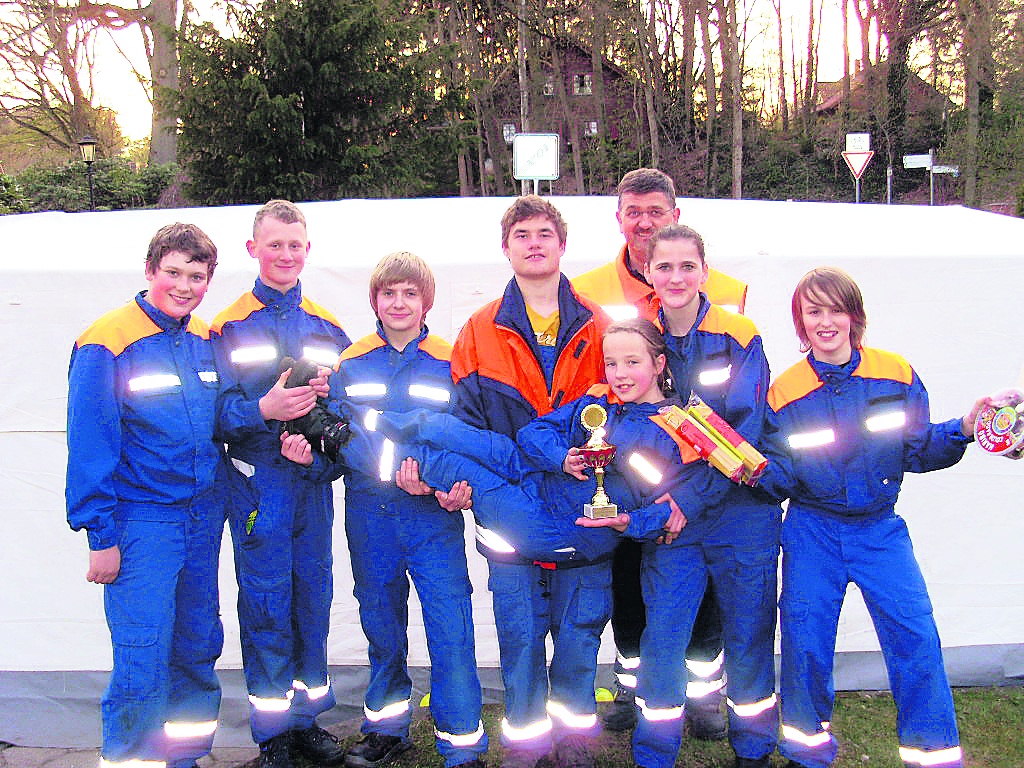 Das Gewinnerteam aus Moisburg