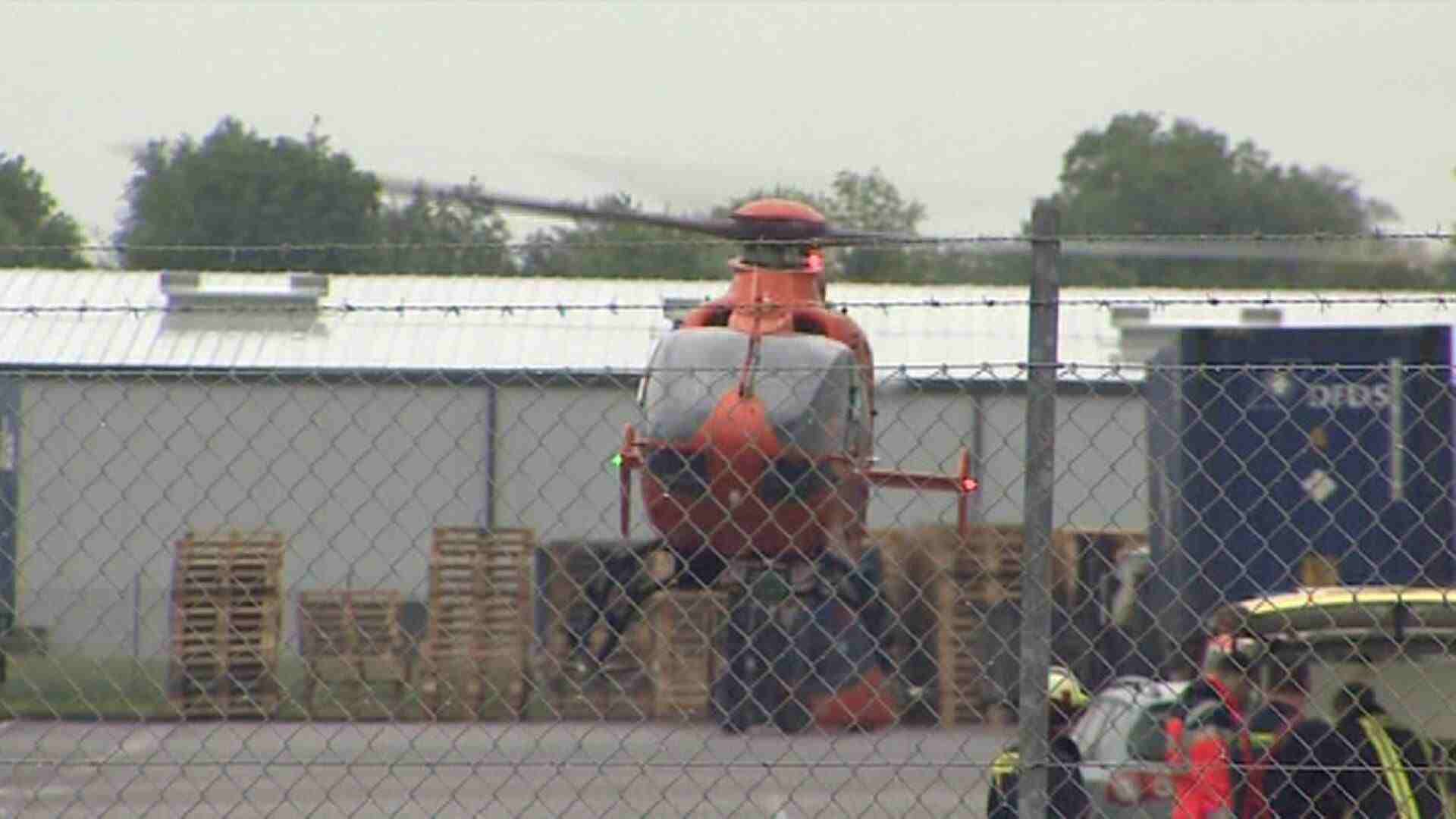 Rettungshubschrauber aus Hamburg