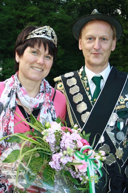 Neue Majestäten in Wesel: Gernold Dittmer und seine Frau Marlies