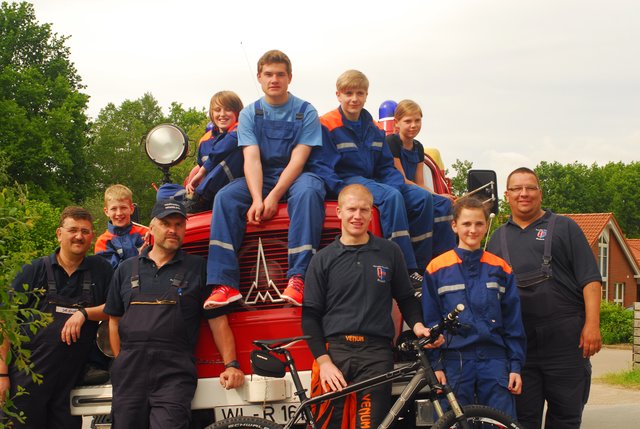 Die Jugendfeuerwehr Moisburg fährt mit beim „Löschangriff gegen Rechts“ | Foto: gb