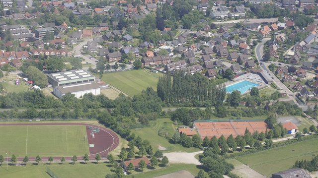 Die Samtgemeinde Horneburg aus der Vogelperspektive Horneburg