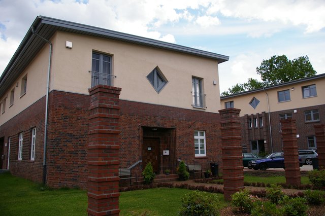 In diesem Teil des Wohnparks befindet sich u.a. eine Tierarztpraxis