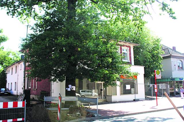 So sah das Wohn- und Gechäftshaus aus dem Jahr 1905 aus