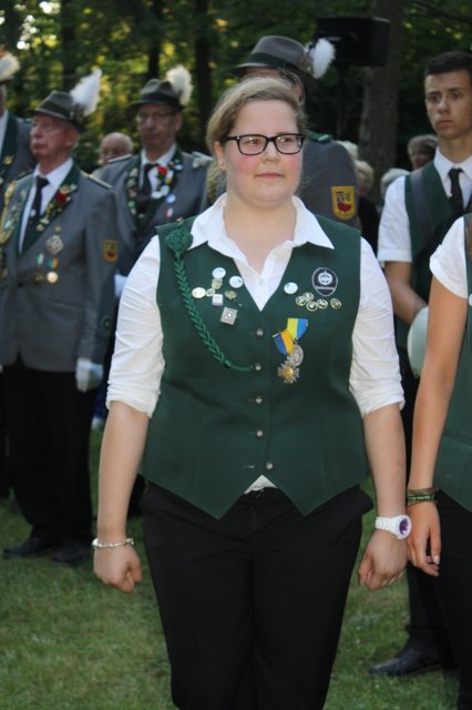 Die neue Jungschützenkönigin Annemarie "die Unermüdliche" Horn
