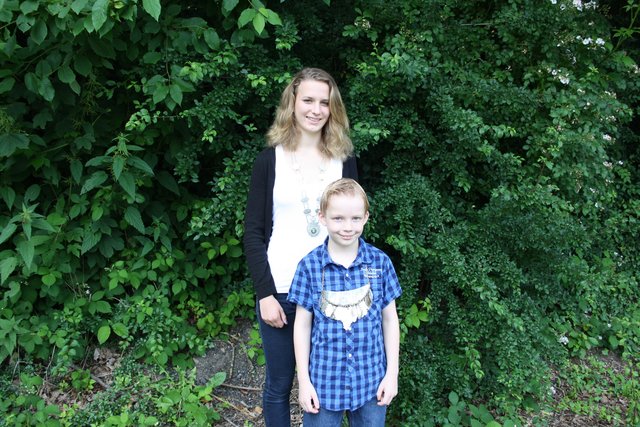 Sind schon gespannt auf ihre Nachfolger: das Kinderkönigspaar Alexandra Lüers und Tobias Neumann