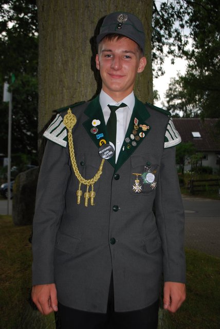Jungschützenkönig Max Berg