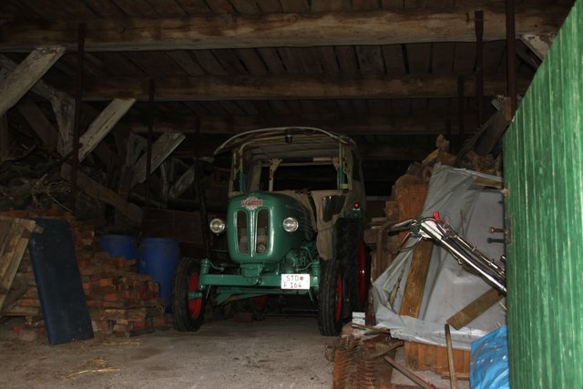 Für den Oldtimer-Trecker wird ein Abnehmer gesucht