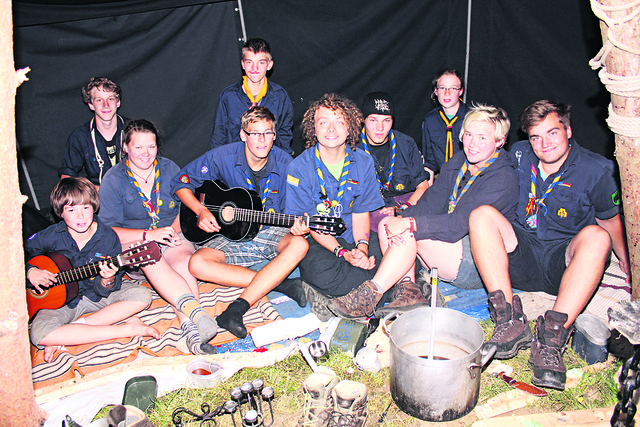 Singerunde bei den Buchholzern