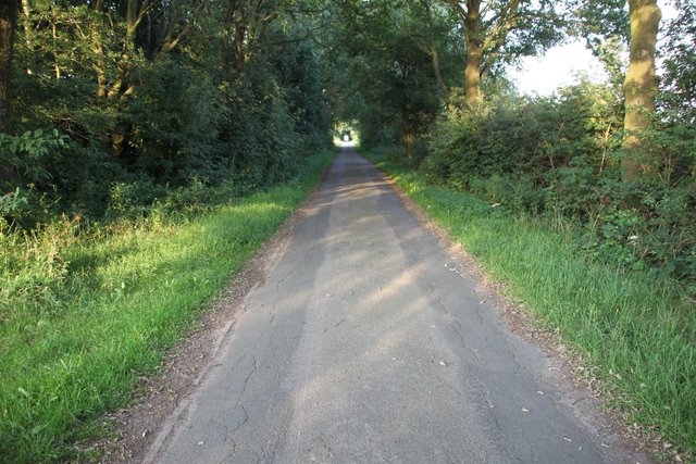 Nach Auffassung der Gemeinde muss die Zufahrtstraße "Auf den Bleeken" für den Schwerlastverkehr ausgebaut werden