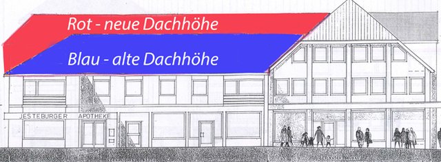 Eine Skizze der SPD verdeutlicht die „Ärztehaus“-Aufstockung | Foto: oh