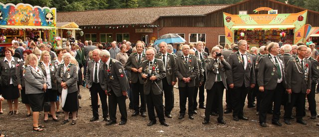 Wieder kein König: Die Harsefelder Schützen reagieren gefasst.