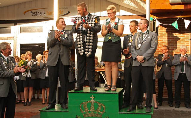 Das Herrscherhaus der Jungschützen ist komplett.