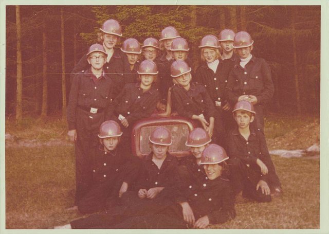 Ein Foto aus längst vergangenen Tagen: die Mitglieder der JF Handeloh 1974 | Foto: oh