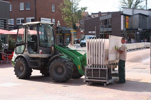 Am Mittwoch wurden die Barrieren entfernt