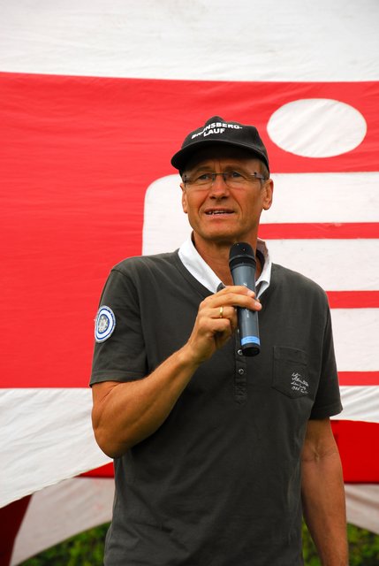 Mit-Organisator Michael Wiese feierte am Wettkampftag seinen 55. Geburtstag