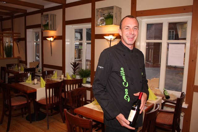 In seinem stilvoll eingerichteten „Ristorante“ möchte Ralf Brunnert seine Gäste verwöhnen