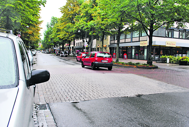 Viel Platz - hier dürften auch Drahtesel rollen