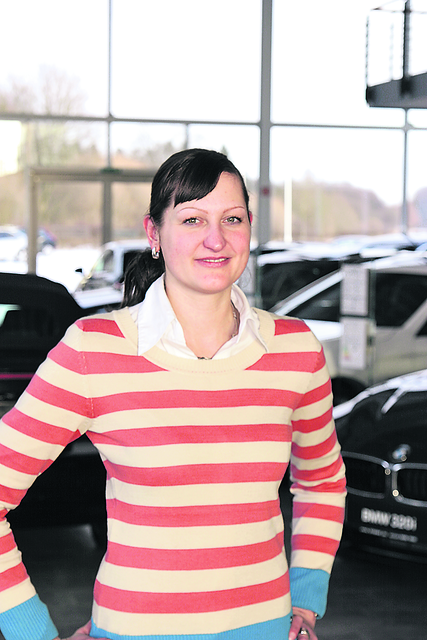 Adeline Wolny, zuständig für Business- und Großkunden