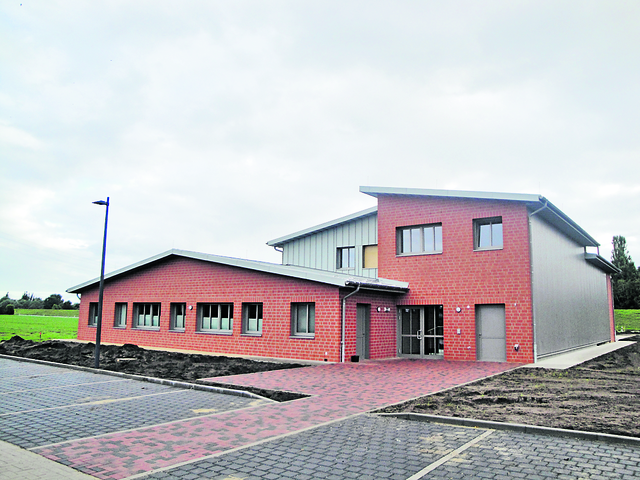 Bietet gute Bedingungen für die Arbeit der Wehr: Das neue Feuerwehrhaus in Bullenhausen