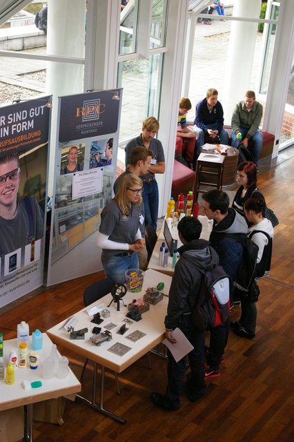 Die Auszubildenden des Kutenholzer Fachbetriebs RPC erzählten von ihrem Arbeitsalltag